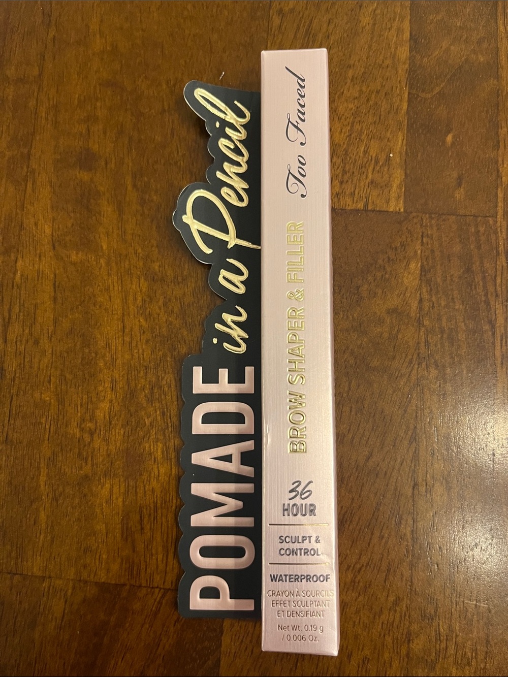 Too Faced Brow Shaper & Filler Pencil — Medium Brown